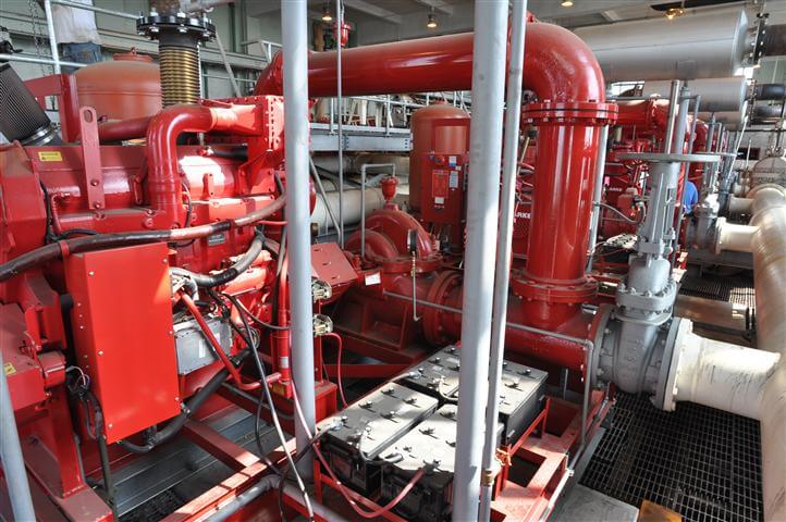 Packed Fire Pump