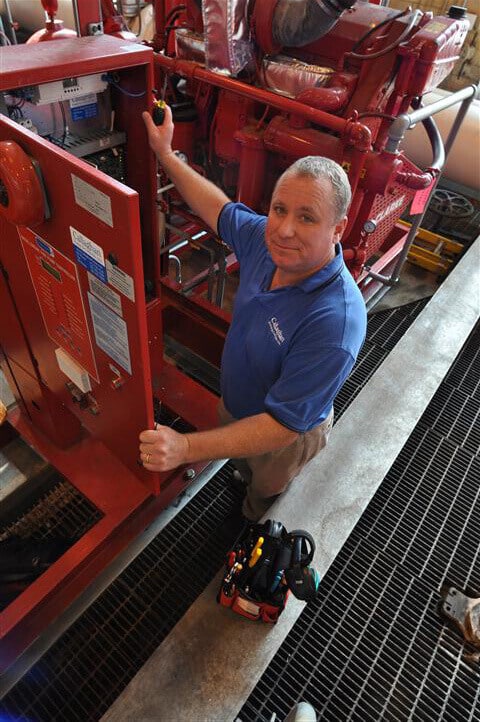 Pump Engineer working at JFK Airport