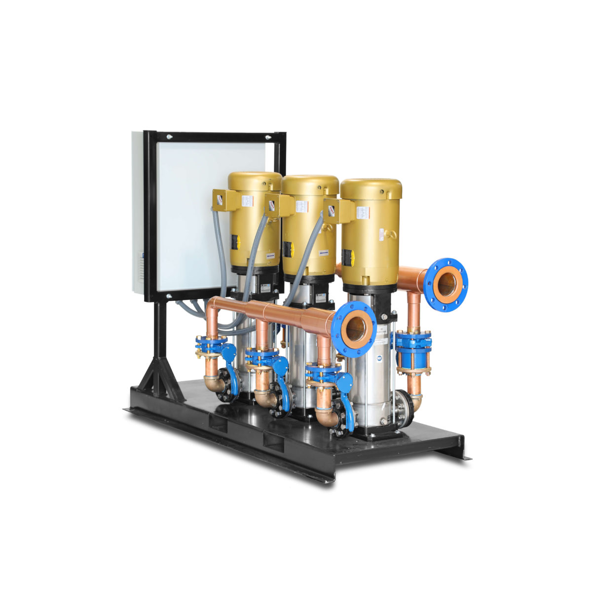 Water Pressure Booster System: Standard Options with Yaskawa iQ1000