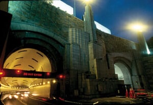 View of Lincoln Tunnel