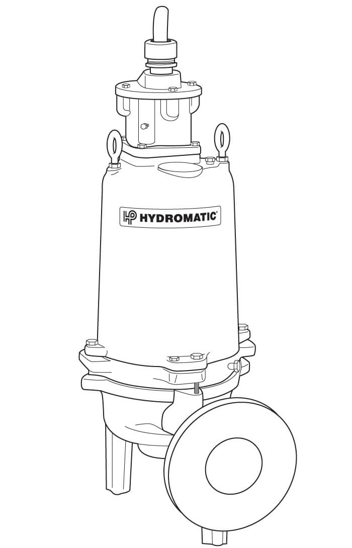 Hydromatic submersible pumps