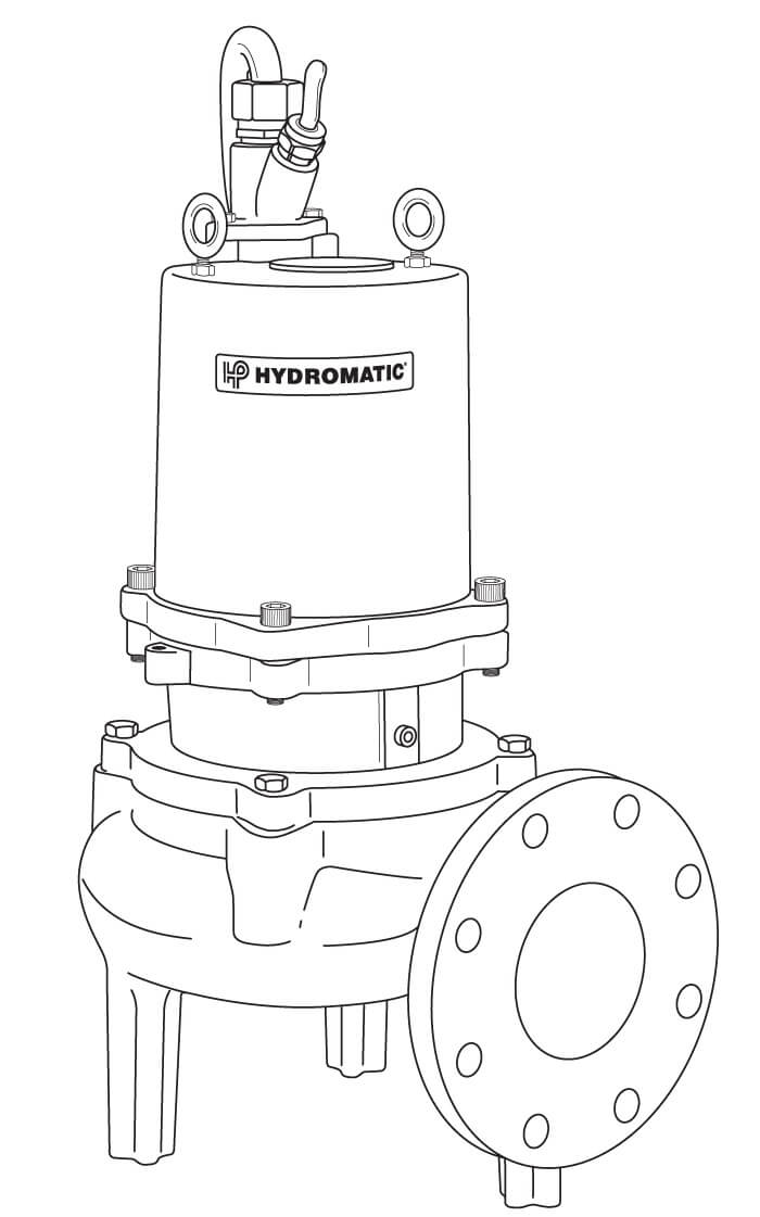 Hydromatic submersible pumps