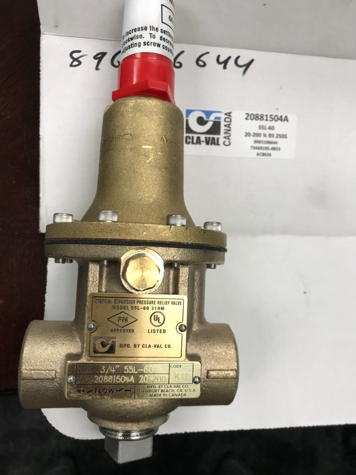 Casing Relief Valve