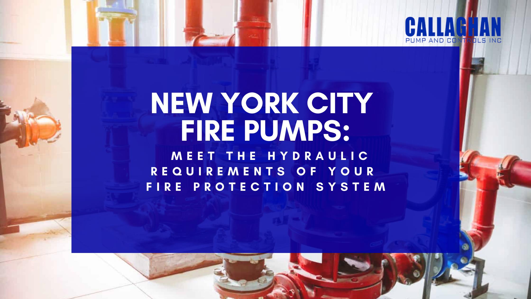 New York City Fire Pumps