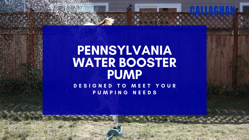 Pennsylvania Water Booster Pump