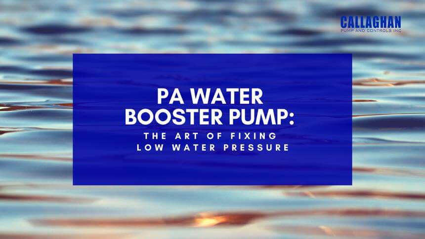 PA Water Booster Pump
