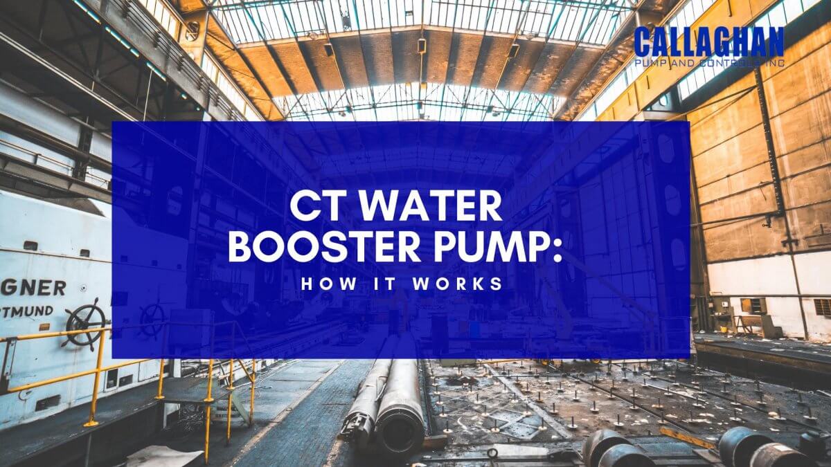 CT Water Booster Pump: How It Works