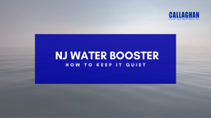 NJ Water Booster Pump