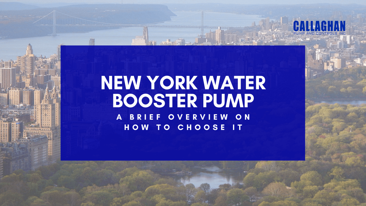 A Brief Overview on How to Choose New York Water Booster Pumps