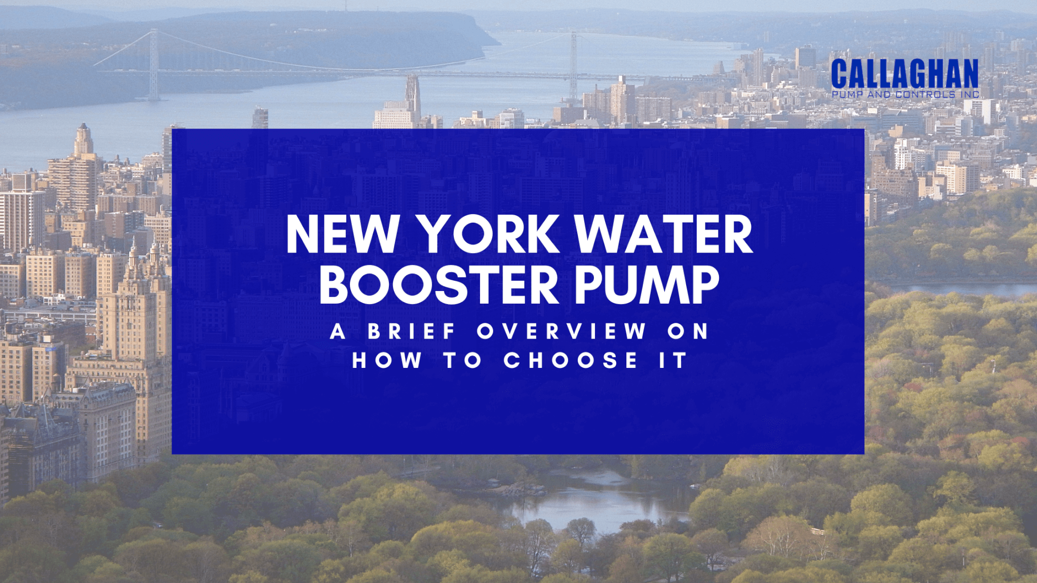 New York Variable Booster Pump