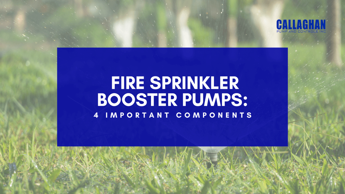 4 Important Components of Fire Sprinkler Booster Pumps