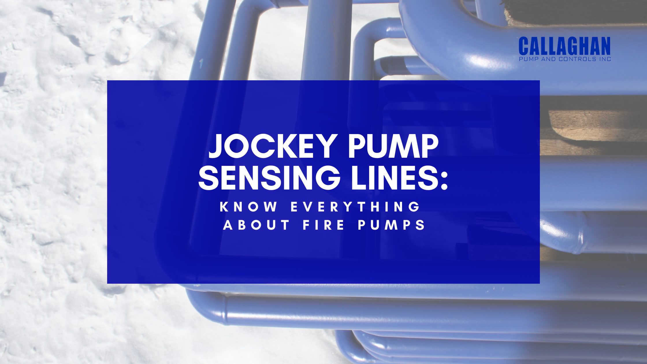Jockey Pump Sensing Lines