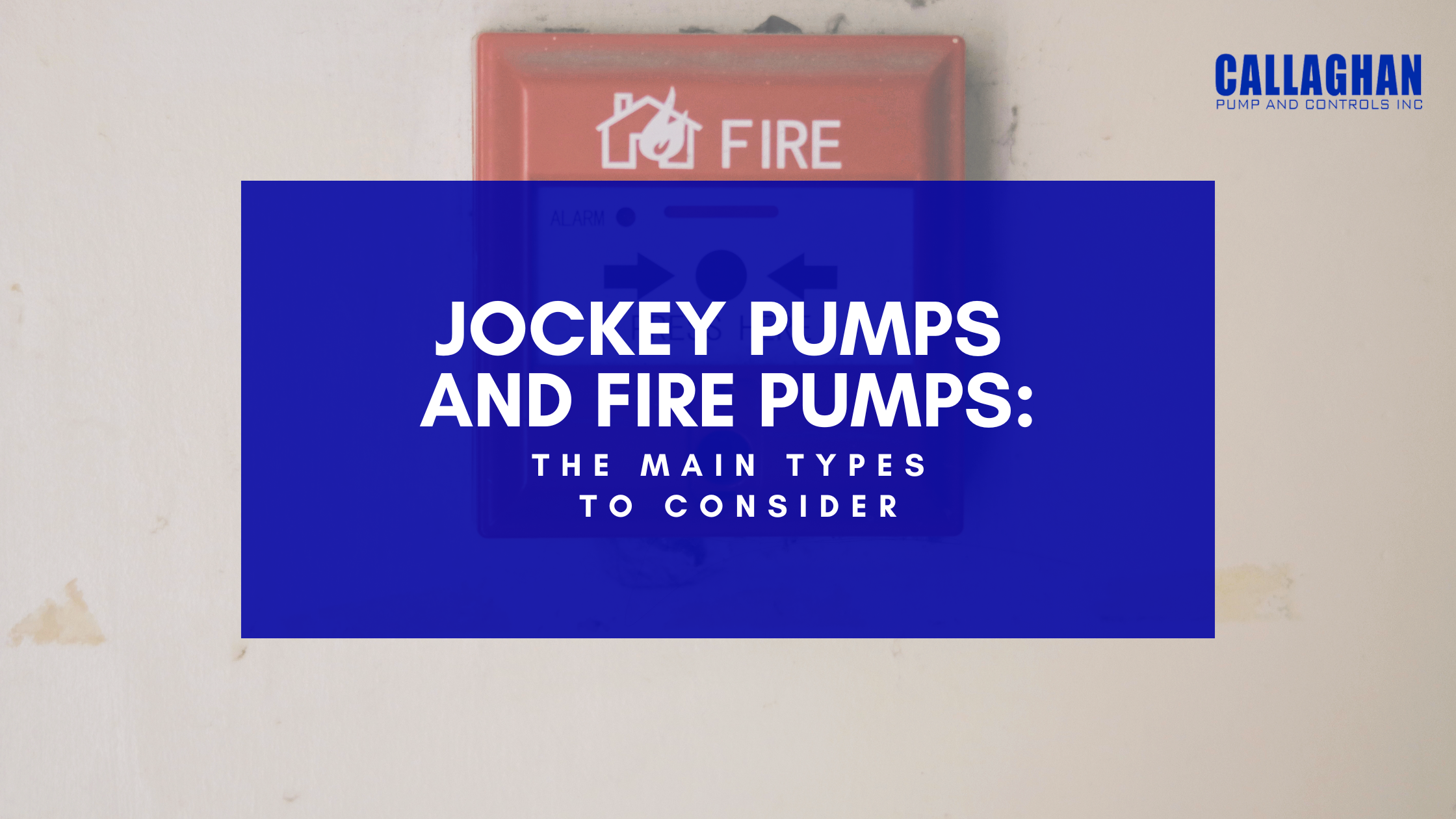 jockey pumps and fire pumps