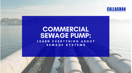 commercial sewage pump