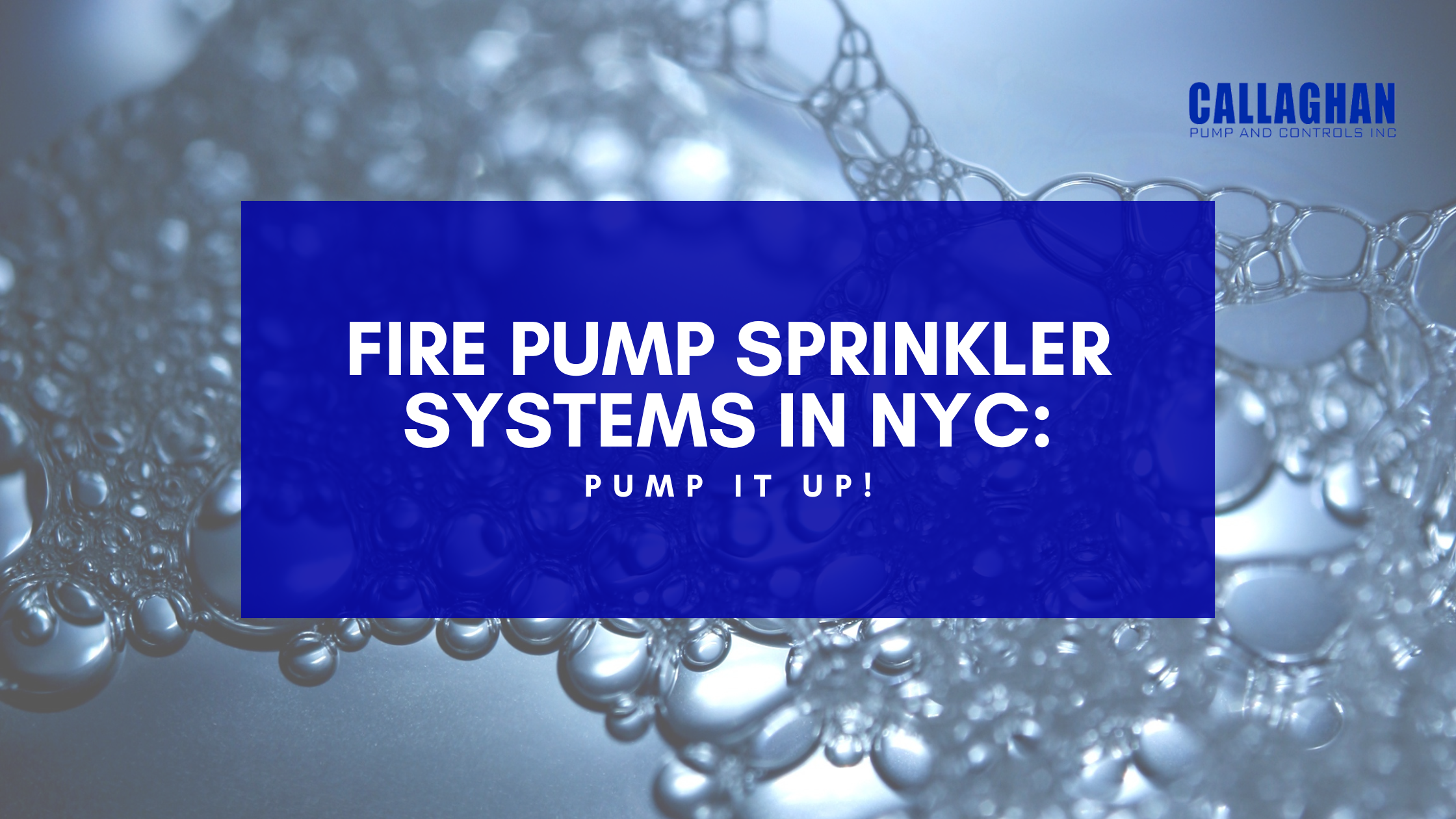 Fire Pump Sprinkler Systems in NYC