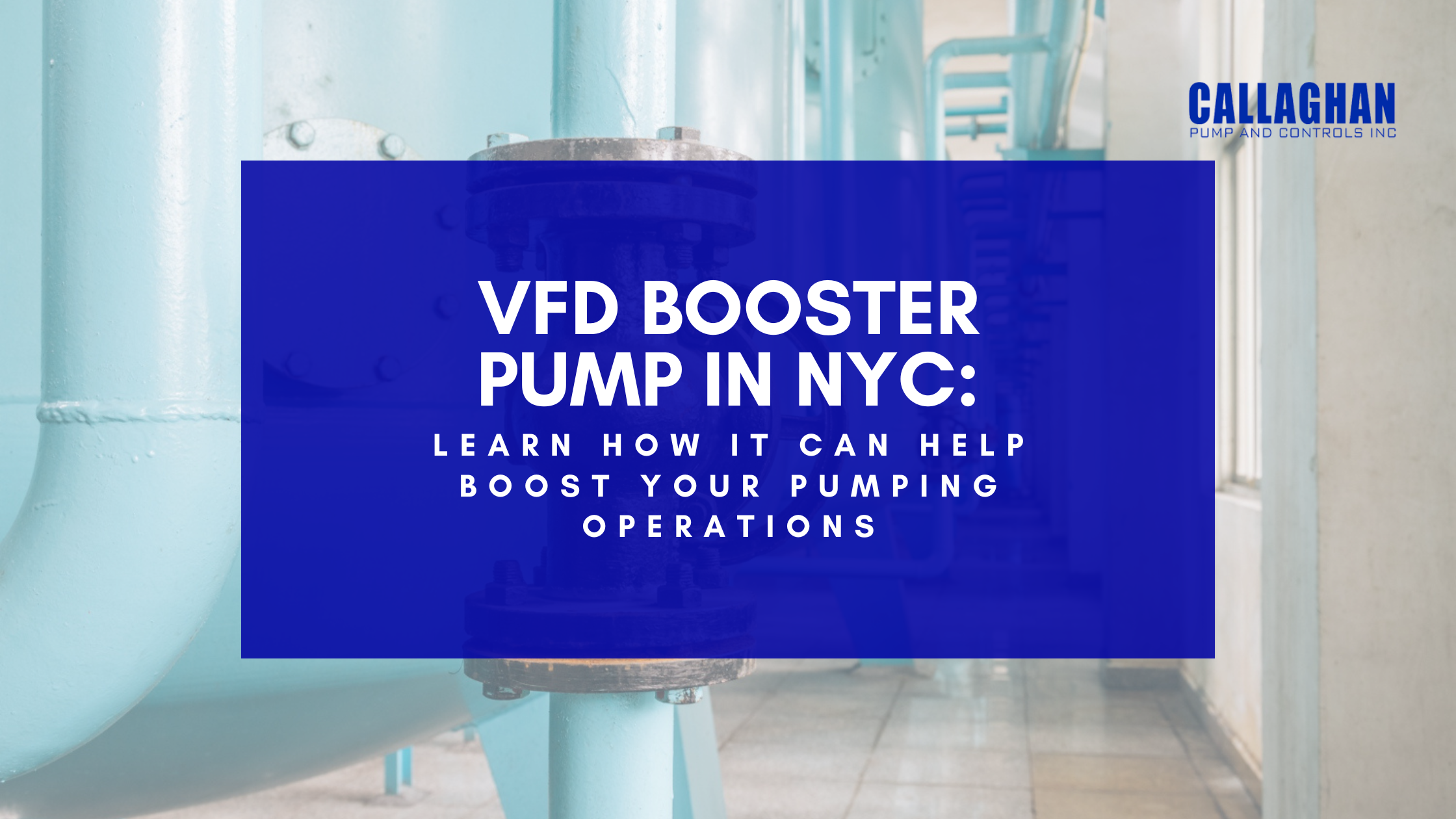VFD Booster Pump in NYC