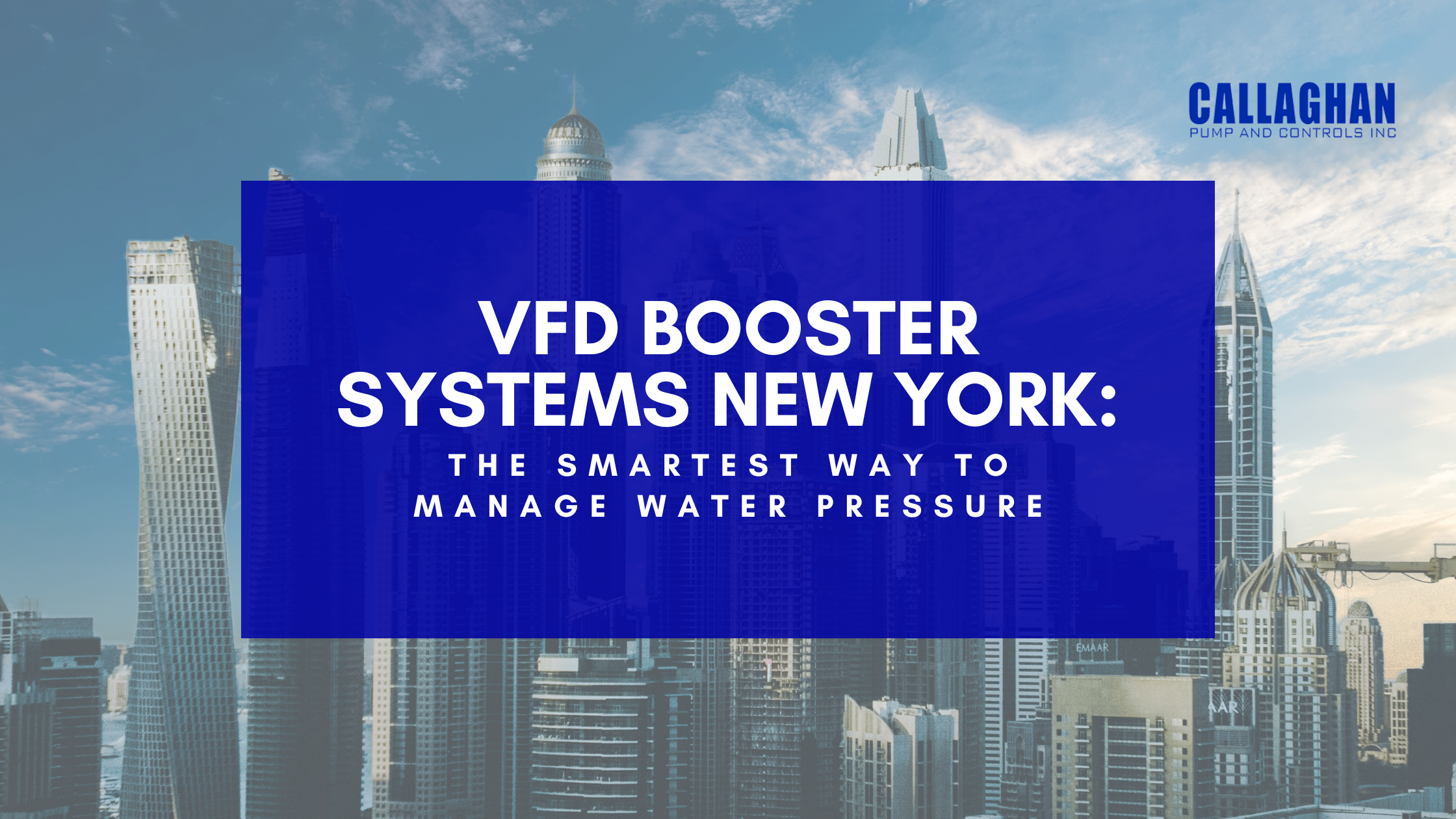VFD Booster Systems New York
