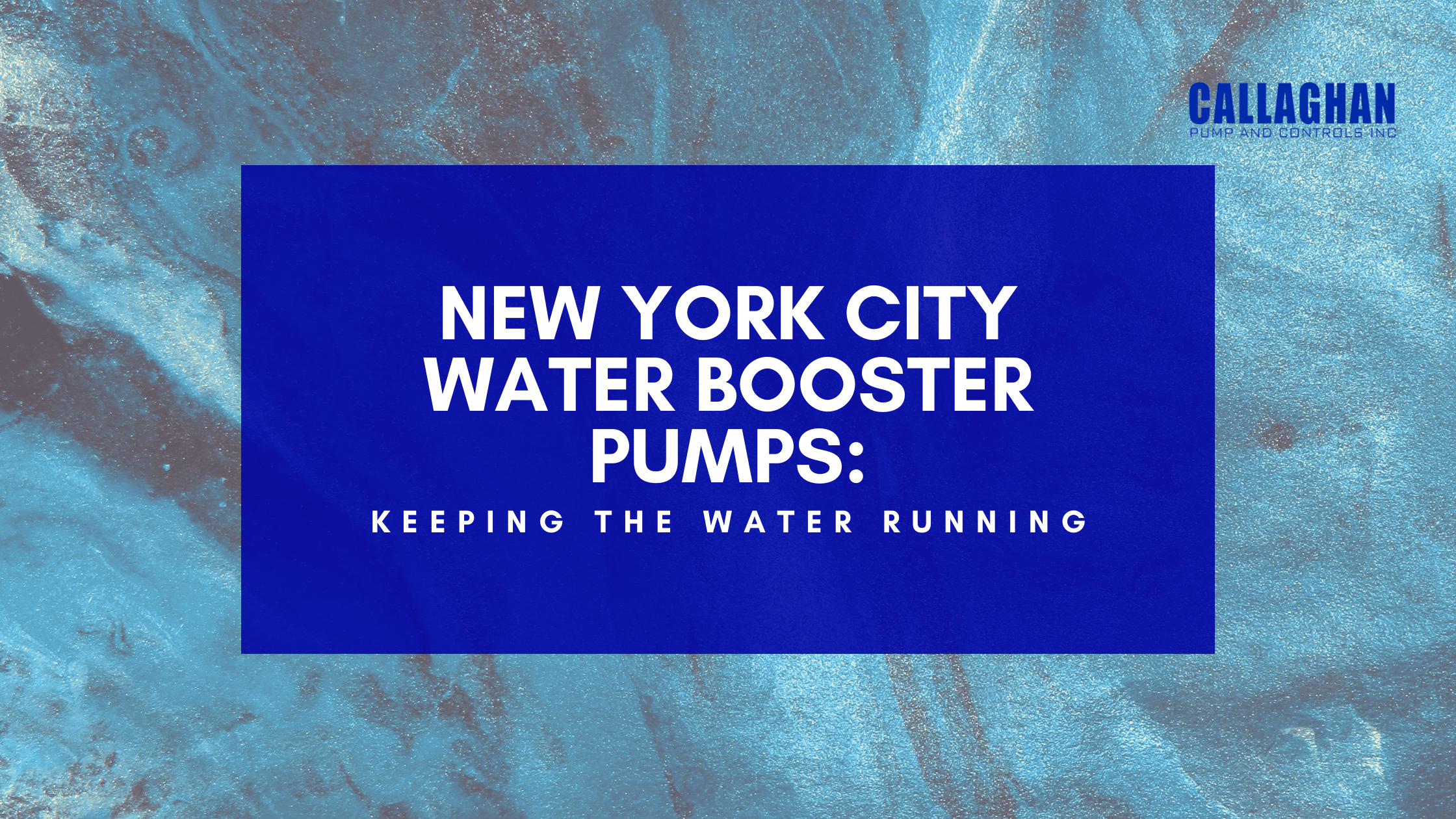 New York City Water Booster Pumps: Keeping the Water Running