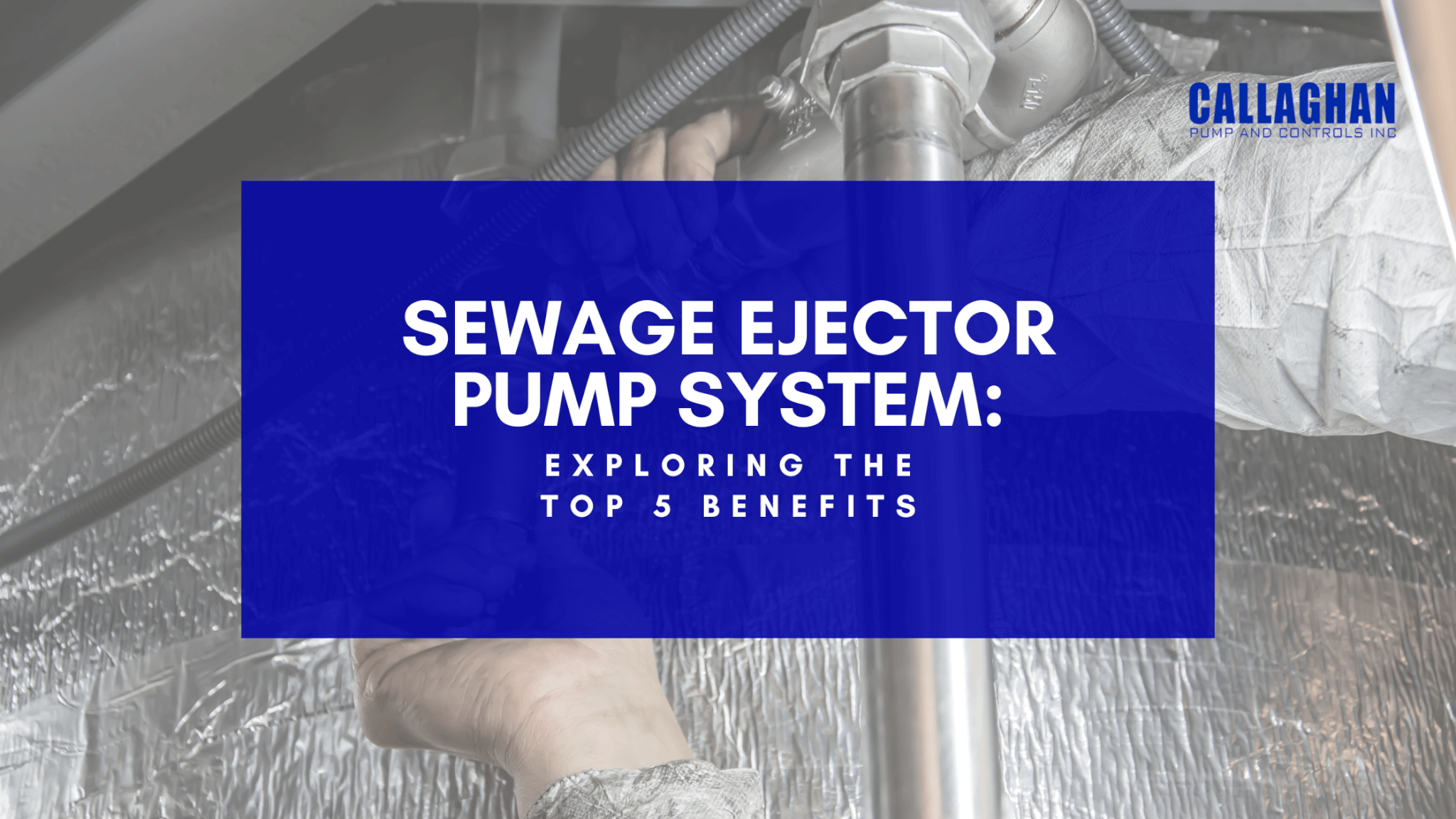 Sewage Ejector Pump System