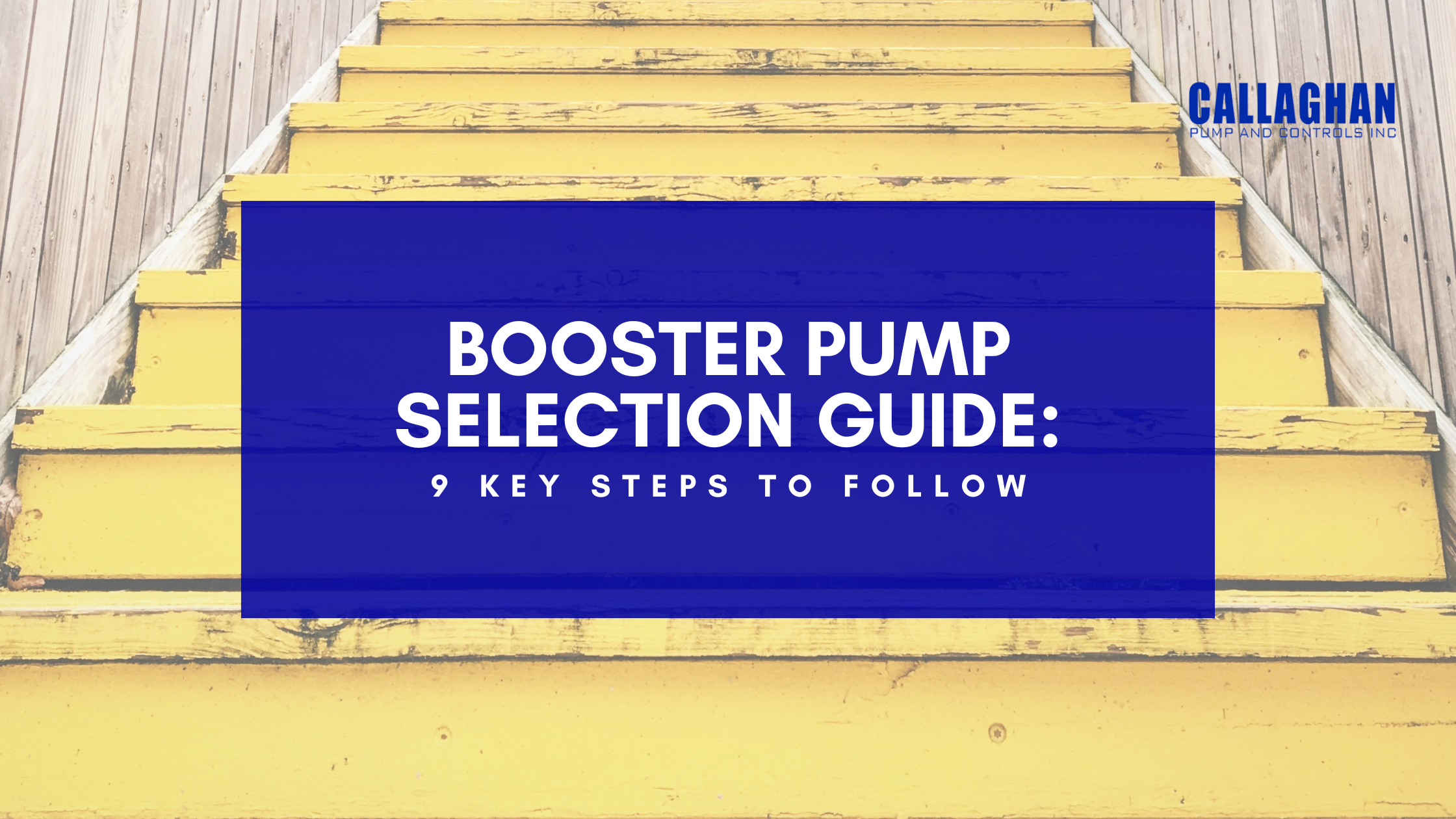 Booster Pump Selection