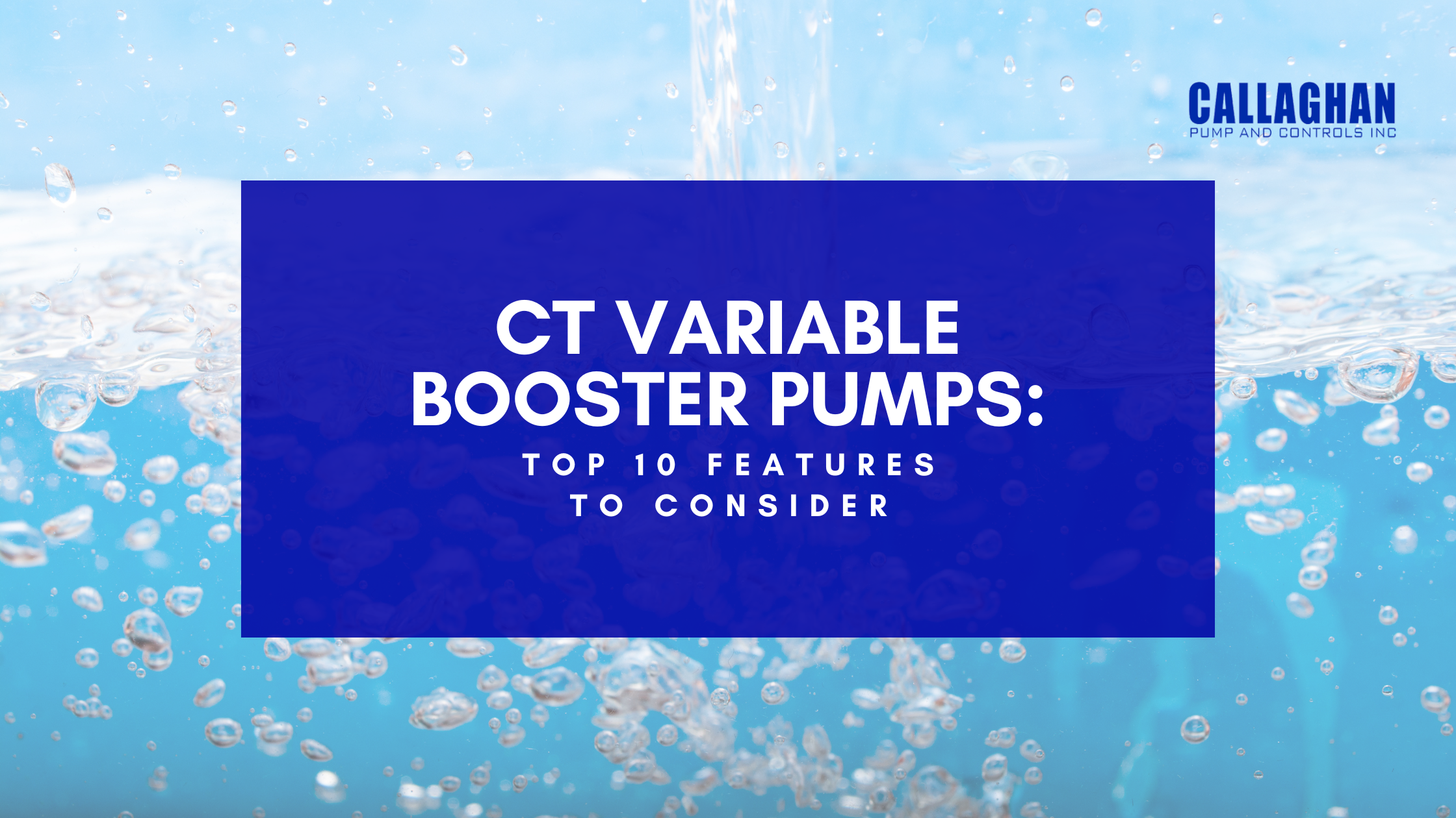 Variable Booster Pumps