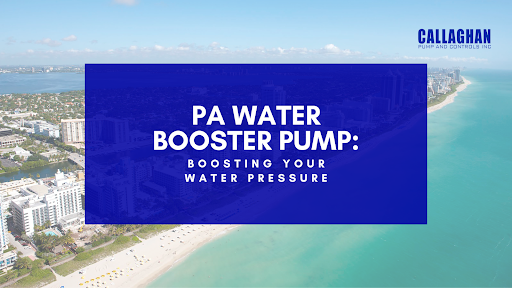 PA Water booster pumps