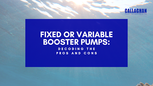 Variable booster pumps